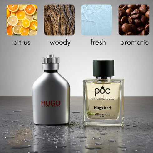 Hugoe Iced by Hugoe Bouss for men type Perfume