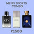 Men's Sport's Combo 3 X 50ml