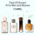Pack Of Armani 30 ml X 4 For Men and Women.