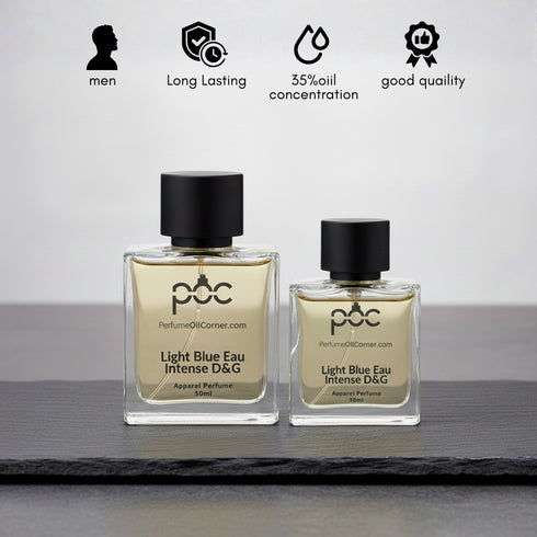 Light Blue Intense by D&G type Perfume