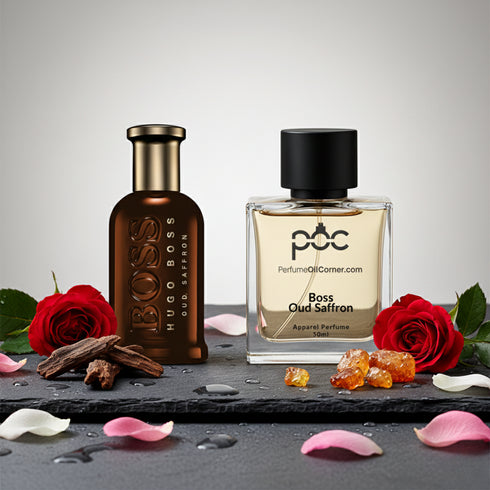 Bouss Bottled Oud Saffron type Perfume