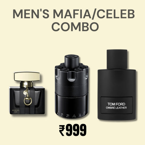 Men's Mafia/Celeb Combo 3 x 30ml