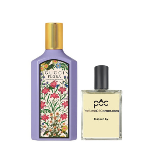 Gucci Flora Gorgeous Magnolia type perfume
