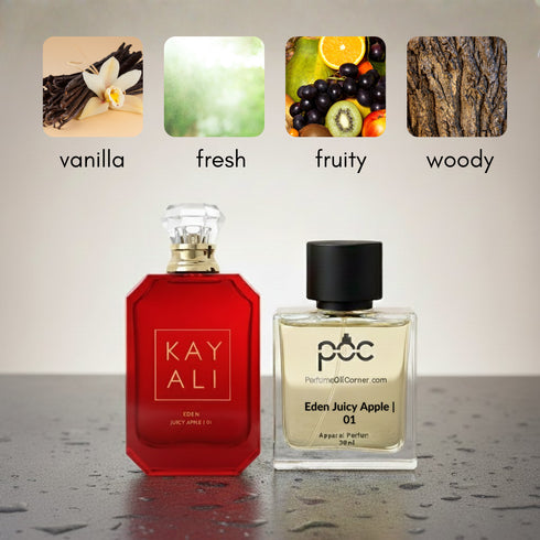 Eden Juicy Apple 01 EDP by Kayaali Fragrances type Perfume