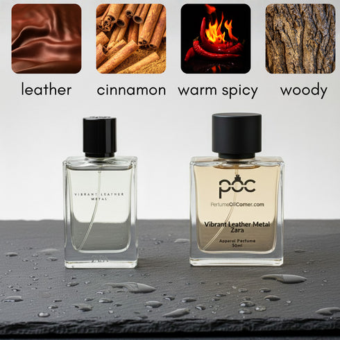 Vibrant Leather Metal type Perfume