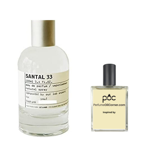 Le Labo Santal 33 type Perfume