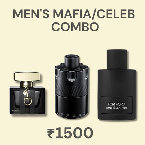 Men's Mafia/Celeb Combo 3 X 50ml