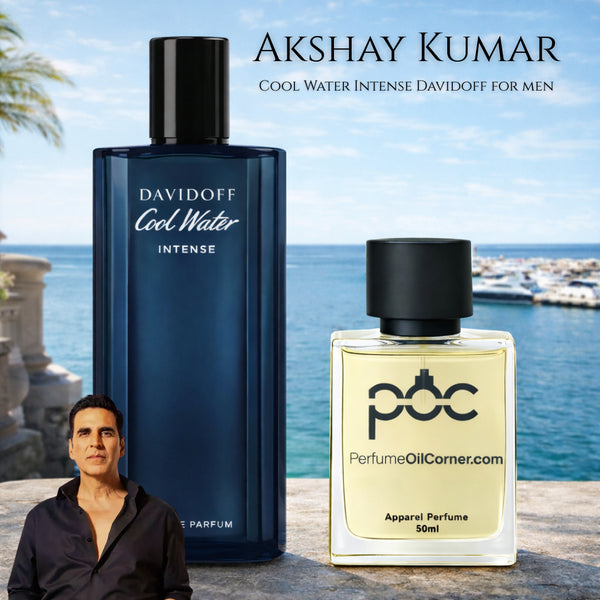 Akshay Kumar - Cool Water Intense Davidoff for men 50ml