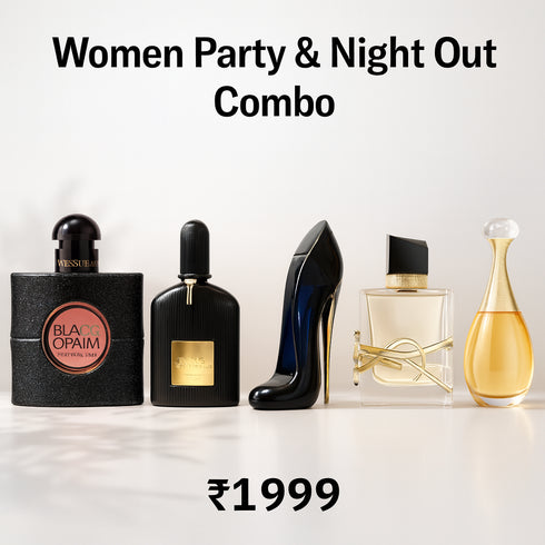 Women Party & Night Out Combo 30ml x 5 perfumes