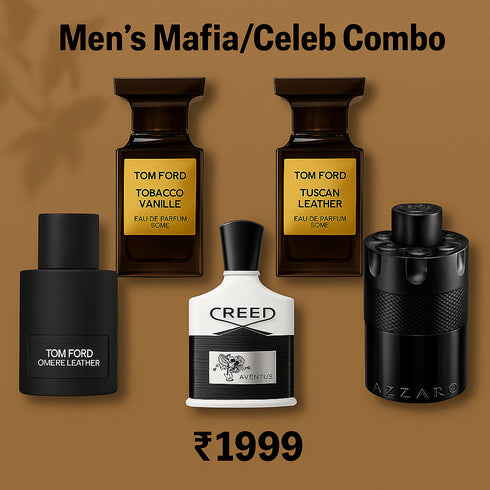 Men’s Mafia/Celeb Combo 30ml x 5 perfumes