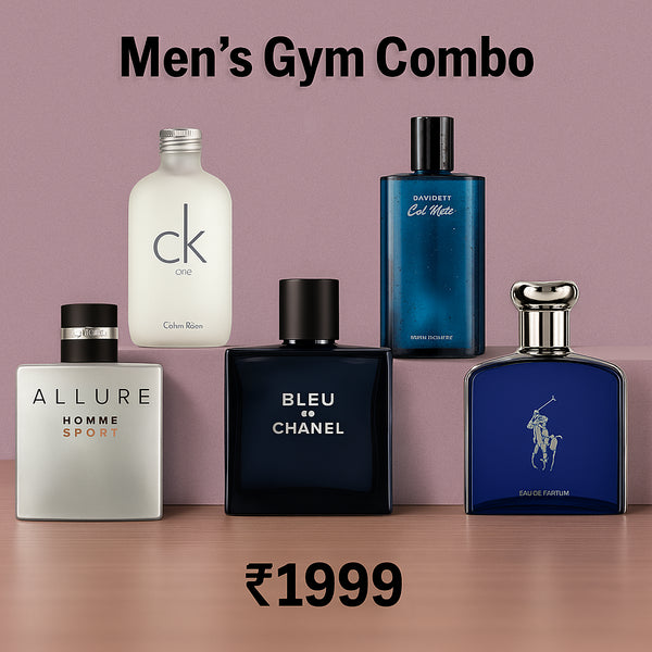Men’s Gym Combo 30ml x 5 perfumes