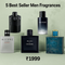 5 Best Seller Men Fragrances just @ ?1999/- Only 30ml x 5