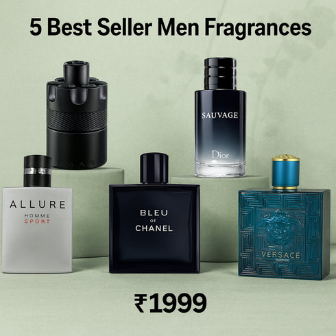 5 Best Seller Men Fragrances just @ ?1999/- Only 30ml x 5