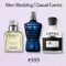 Men Wedding / Casual Events - 3 x 30ml