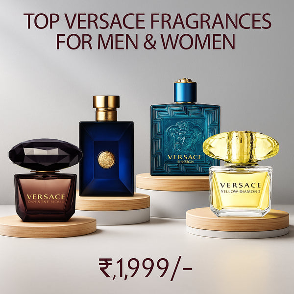 Top Versace Fragrances for Men & Women 50ml x 4