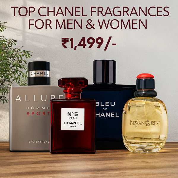 Top Chanel Fragrances for Men & Women Combo 30ml x 4