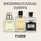 Men Wedding / Casual Events - 3 x 50ml