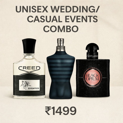 Unisex Wedding / Casual Events Combo - 3 x 50ml