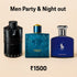 Men Party & Night out - 3 x 50ml