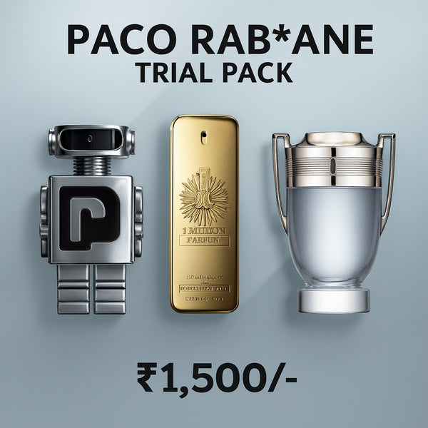 Trial Pack Of Paco Rabbane 50 ml X 3 Combo for Men.