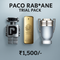 Trial Pack Of Paco Rabbane 50 ml X 3 Combo for Men.