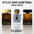 Trial Pack of Dolce and Gabbana 50 ml X 3 Combo For Men.