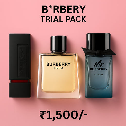 Trial Pack Of Burbery 50 ml X 3 Combo For Men.