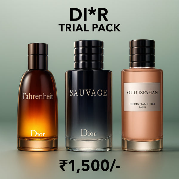Trial Pack Of Dior 50 ml X 3 Combo For Men.