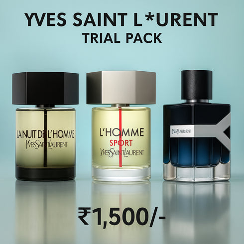 Trial Pack Of YSL (YVES SAINT LAURENT) 50 ml X 3 Combo For Men .