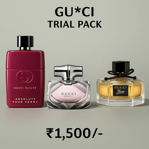 Trial pack of Gucci 50 ml X 3 Combo For Women.