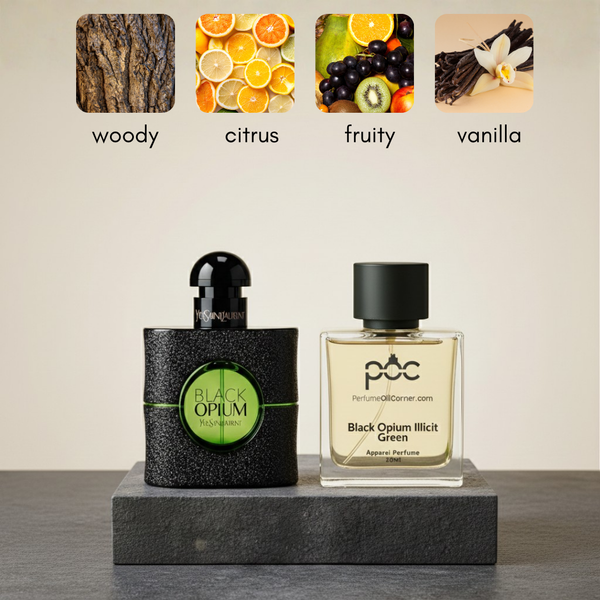 Black Opium Illicit Green by Yves Saint Laurent Inspired Perfume