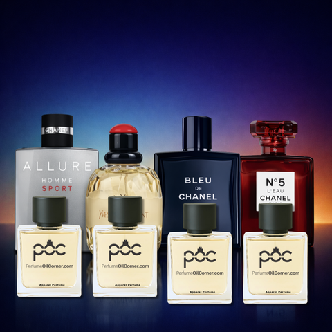 Top Chanel Fragrances for Men & Women Combo 30ml x 4