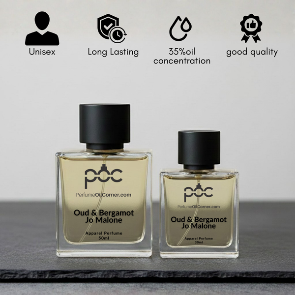 Oud & Bergamot Jo Malone Inspired Perfume