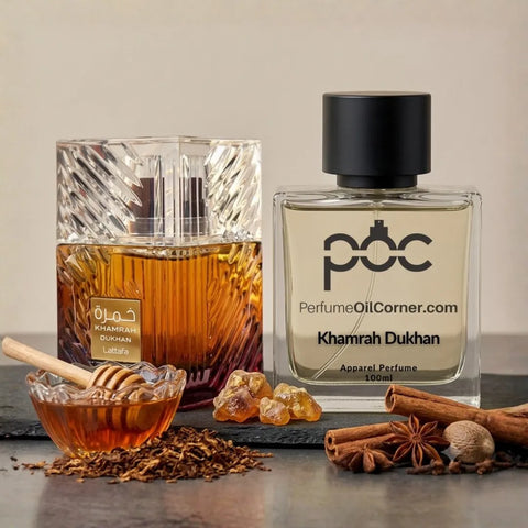 Khamrah Dukhan Inspired Perfume