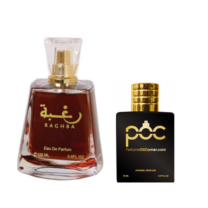 Raghba Lattafa Perfumes type Perfume