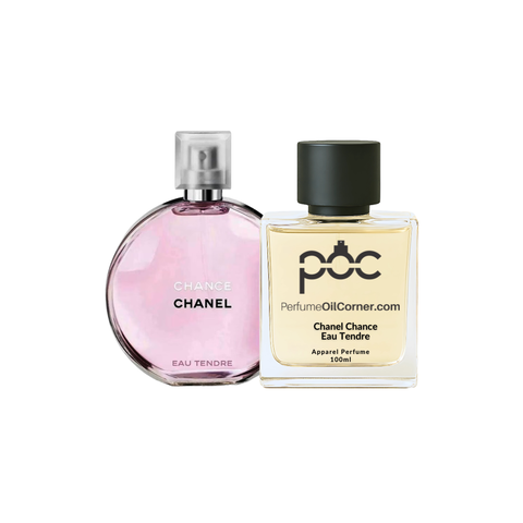 Chanel Chance Eau Tendre Inspired Perfume