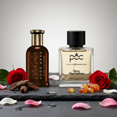 Bouss Bottled Oud Saffron Inspired Perfume