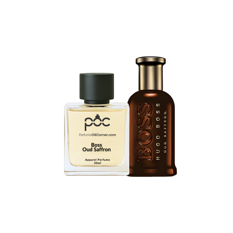 Bouss Bottled Oud Saffron Inspired Perfume