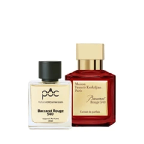 Baccarat Rouge 540 Inspired Perfume