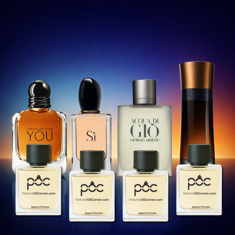 Pack Of Armani 30 ml X 4 For Men and Women.