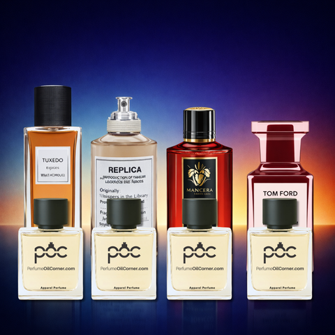 PerfumeOilCorner Luxury for Men 30mlx4