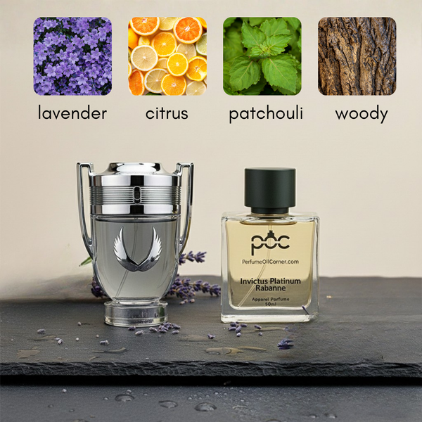 Invictus Platinum Paco Rabanne Inspired Perfume