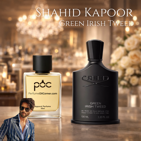 Shahid Kapoor - Green Irish Tweed Creed