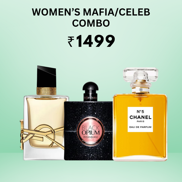 Women's Mafia/Celeb Combo 3 X 50ml