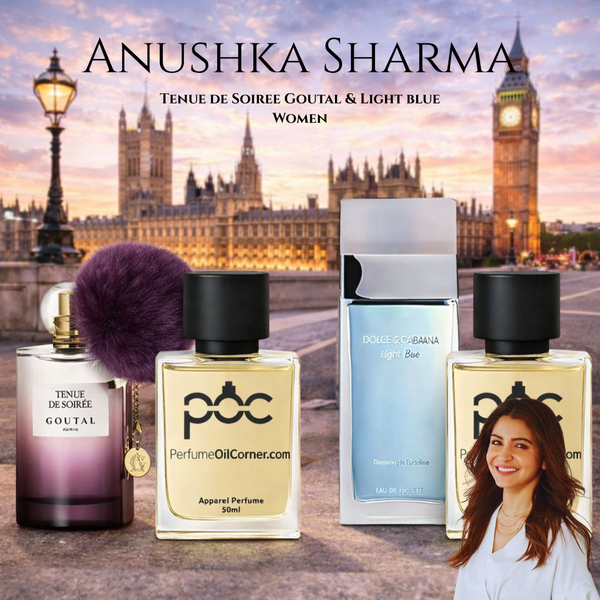 Anushka Sharma - Tenue de Soiree Goutal & Light blue Women