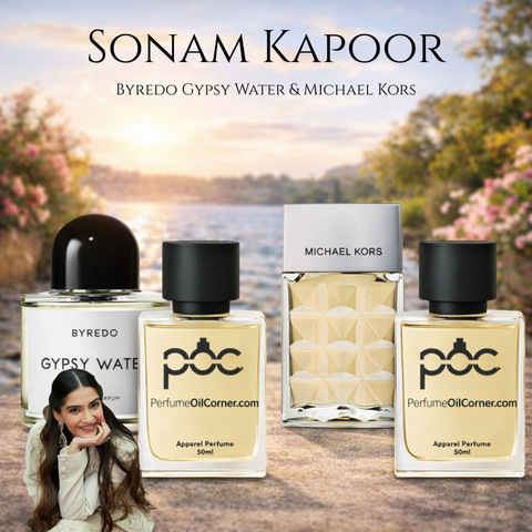Sonam Kapoor - Byredo Gypsy Water &  Michael Kors