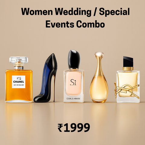 Women Wedding / Special Events Combo 30ml x 5 perfumes
