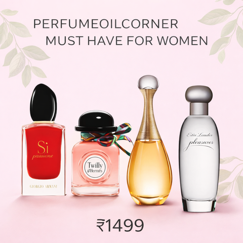 PerfumeOilCorner Must have for women 50ml x 4