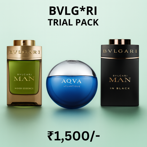 Trial Pack Of Bvlgari 50 ml X 3 Combo For Men.