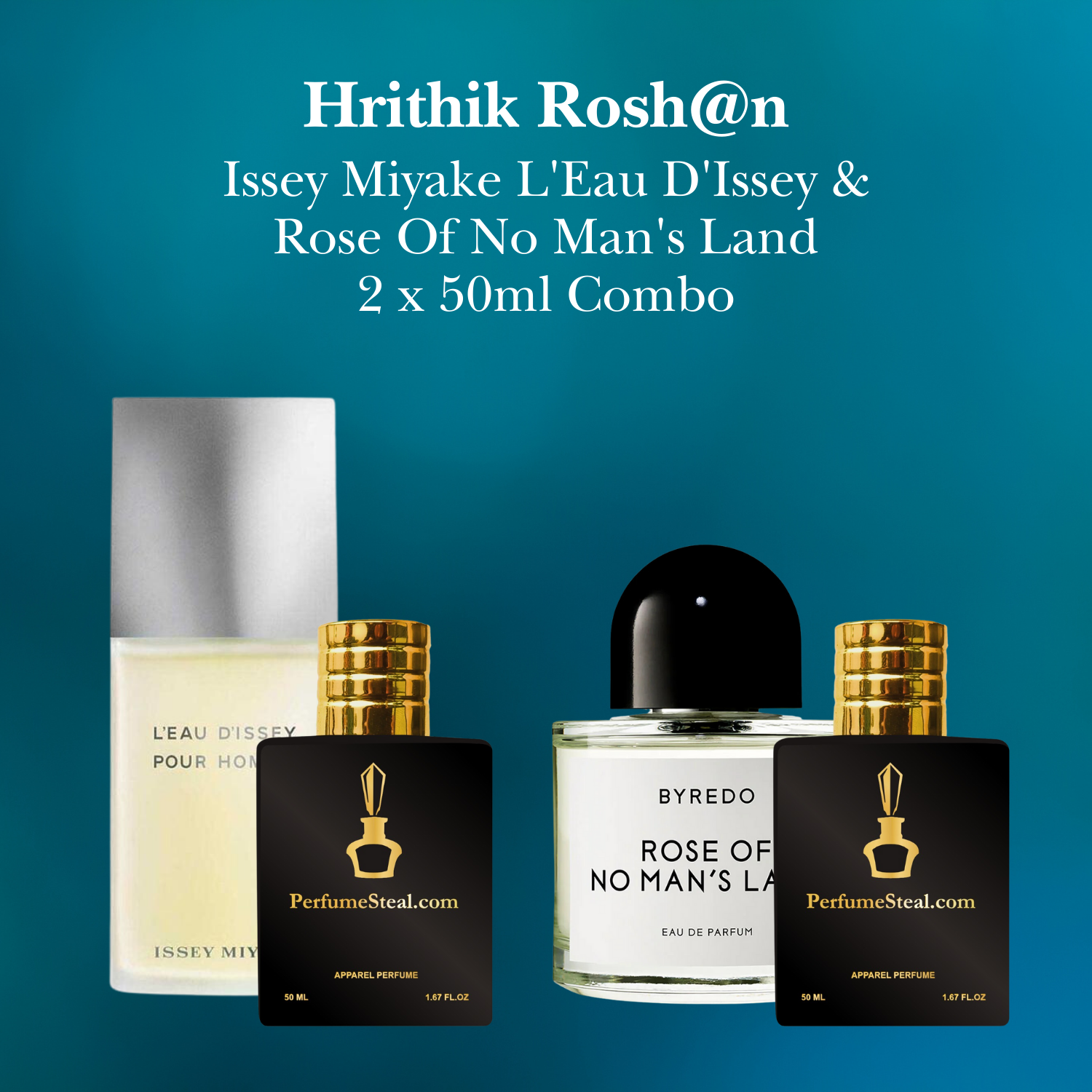 Hrithik Rosh n L Eau d Issey by Issey Miyake Rose Of No Man s